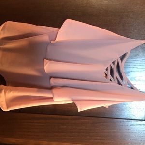 Blush camisole blouse